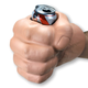 Illustration for article titled Giant Foam Fist KOOZIE-LIKE HOLDER Strikes Fear Into Luke-Warm Beverages